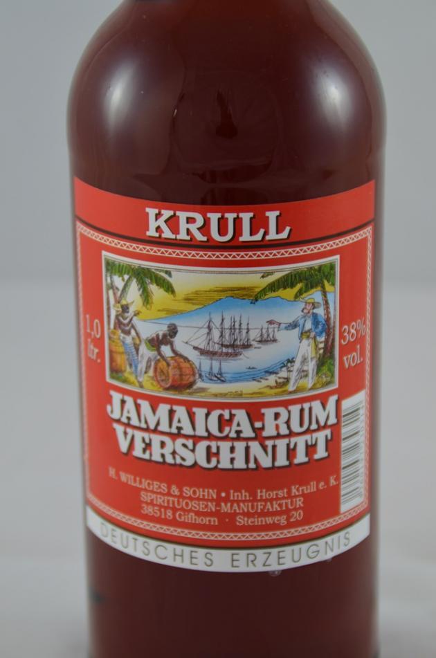 Krull's Jamaica Rum-Verschnitt brown